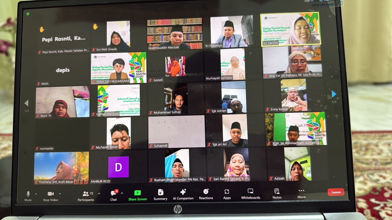 Ketua PD IPARI Pidie Jadi Pembicara di Dialog Paralel Penyuluh Nusantara Batch 6 Spesial Hari Santri 2025
