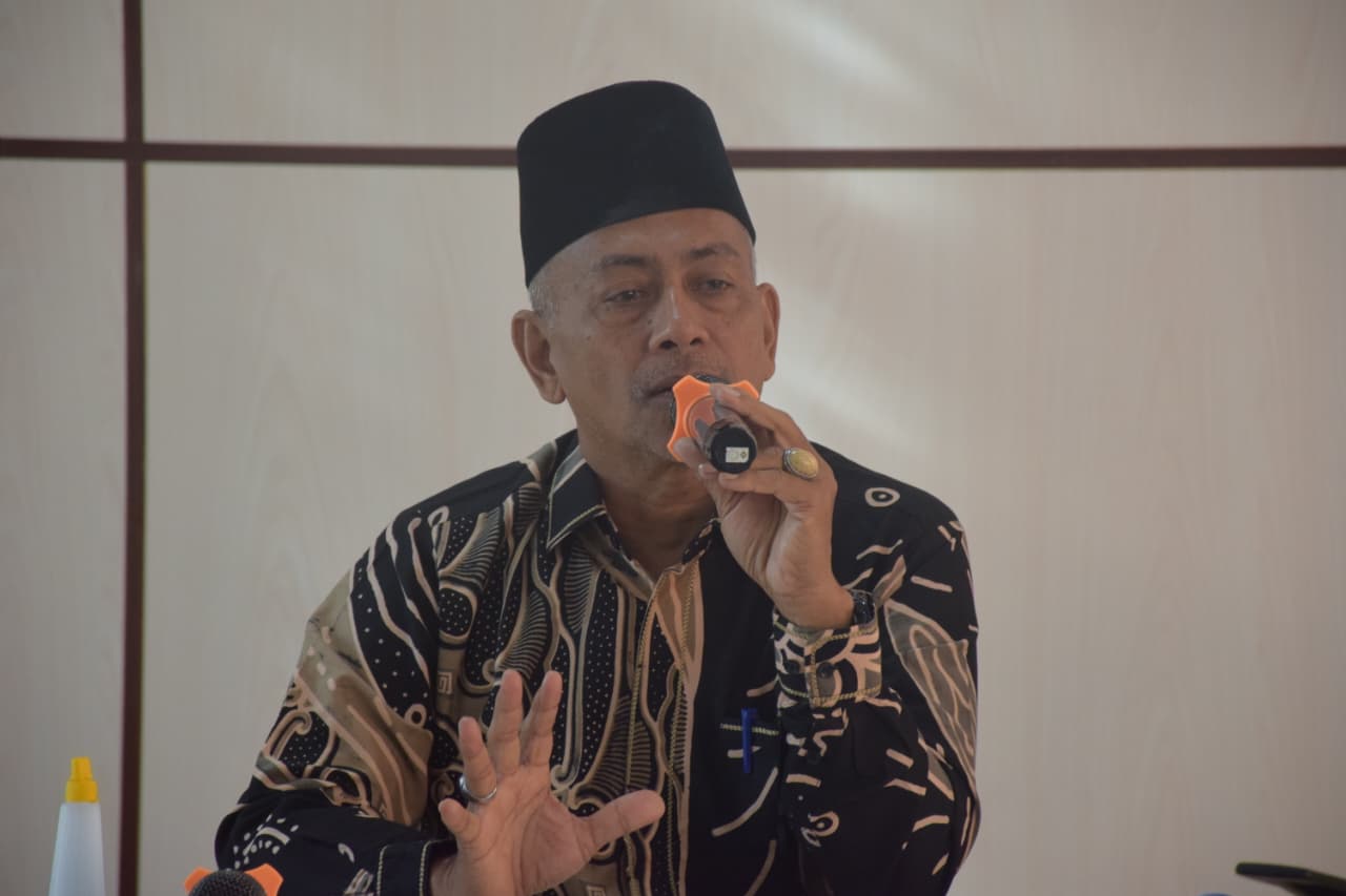 Kakankemenag Bener Meriah Sampaikan Materi Kebijakan Pemerintah dalam Penyelenggaraan Ibadah Haji