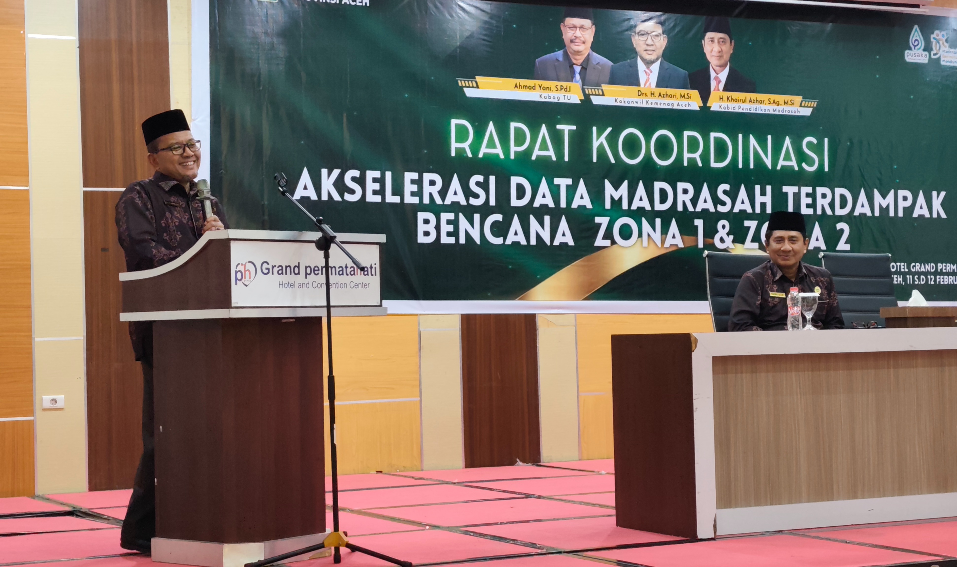 Kakanwil Kemenag Aceh Tekankan Akselerasi Data Madrasah Terdampak Bencana