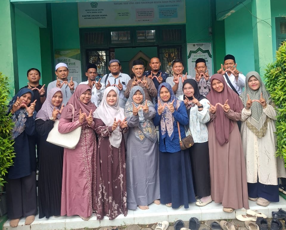 Kanwil Kemenag Aceh Survei dan Simulasi Pemutakhiran Data Wakaf di KUA