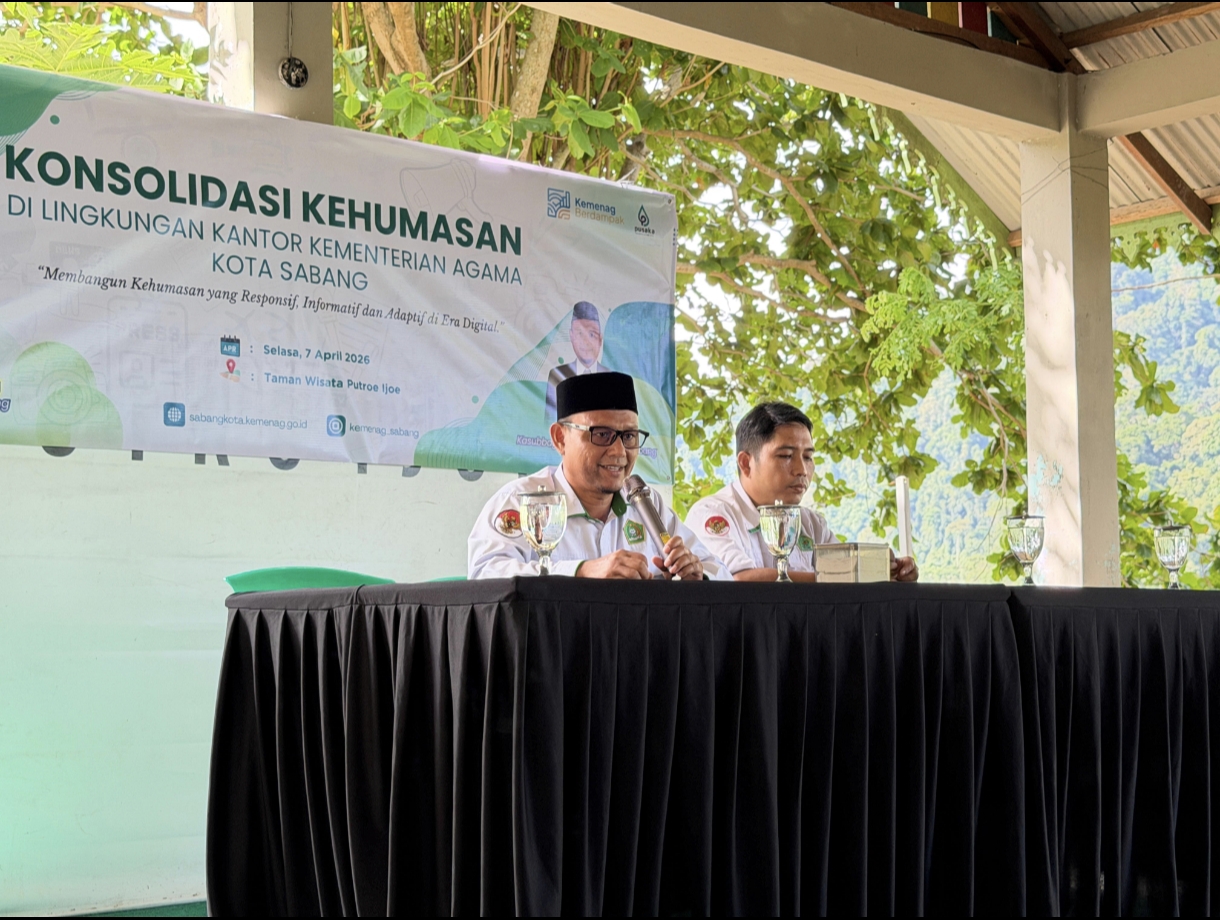 Kemenag Sabang Perkuat Peran Humas, Dorong Satker Publikasikan Program dan Capaian