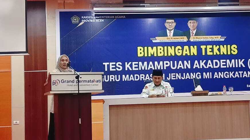 Plt Kabag TU Kanwil Kemenag Aceh: Setiap Angka TKA, Ada Masa Depan Anak Aceh yang Kita Perjuangkan
