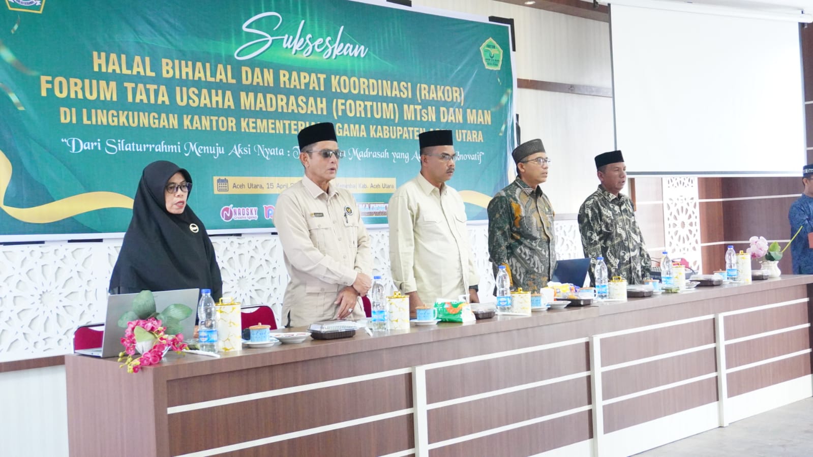 Perkuat Kolaborasi, Fortum MTsN dan MA Aceh Utara Gelar Halal Bihalal Dan Rakor 2026