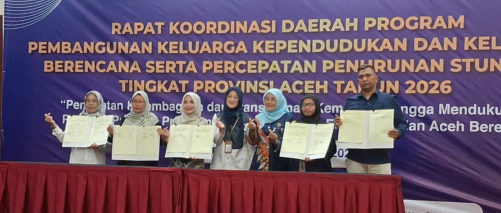 Dukung Program Strategis, IPARI Aceh dan Mitra Teken MoU dengan BKKBN