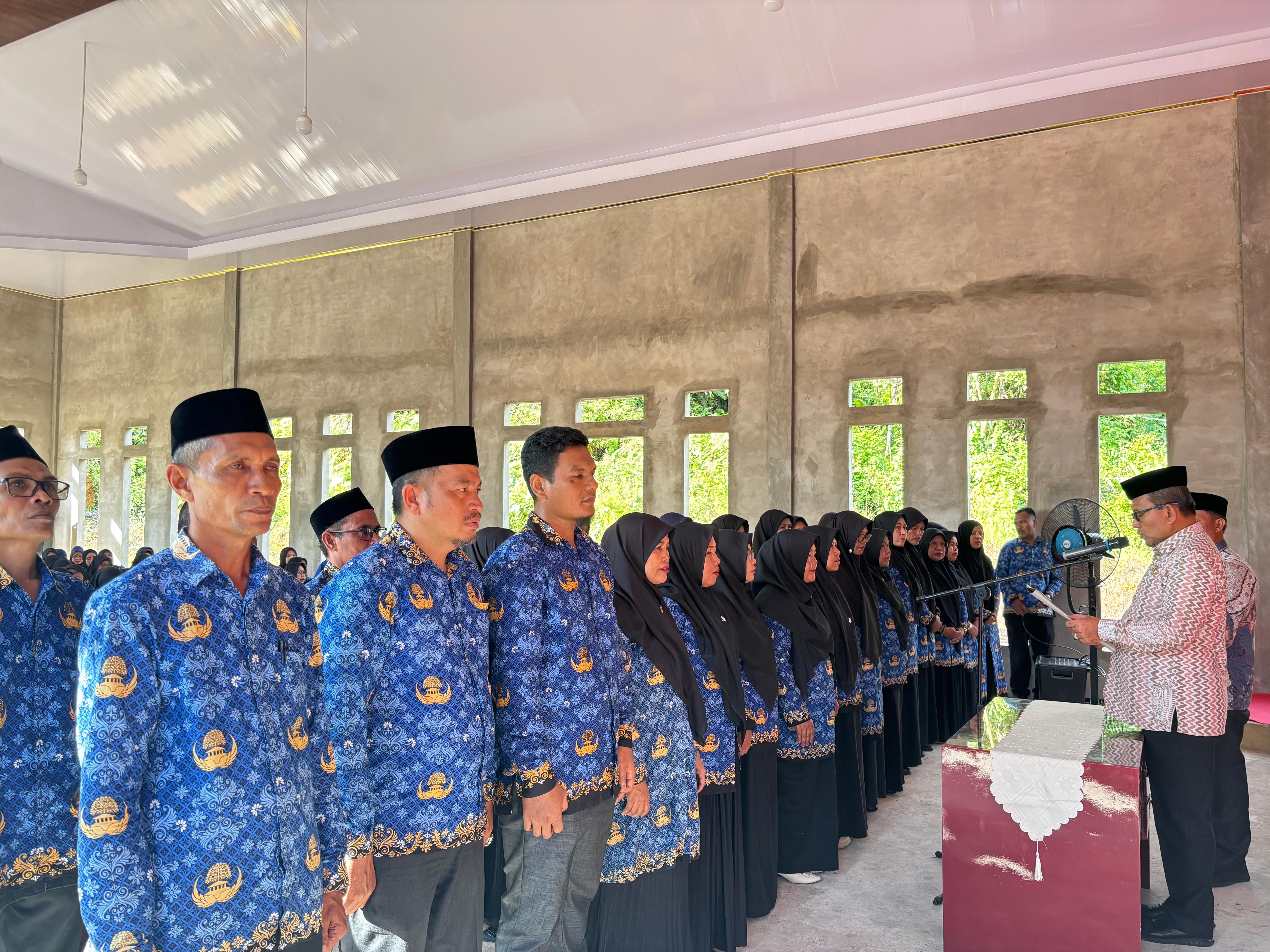 Kakanwil Lantik 30 Pengurus FPMI, Kemenag Abdya Teguhkan Komitmen Madrasah Inklusif