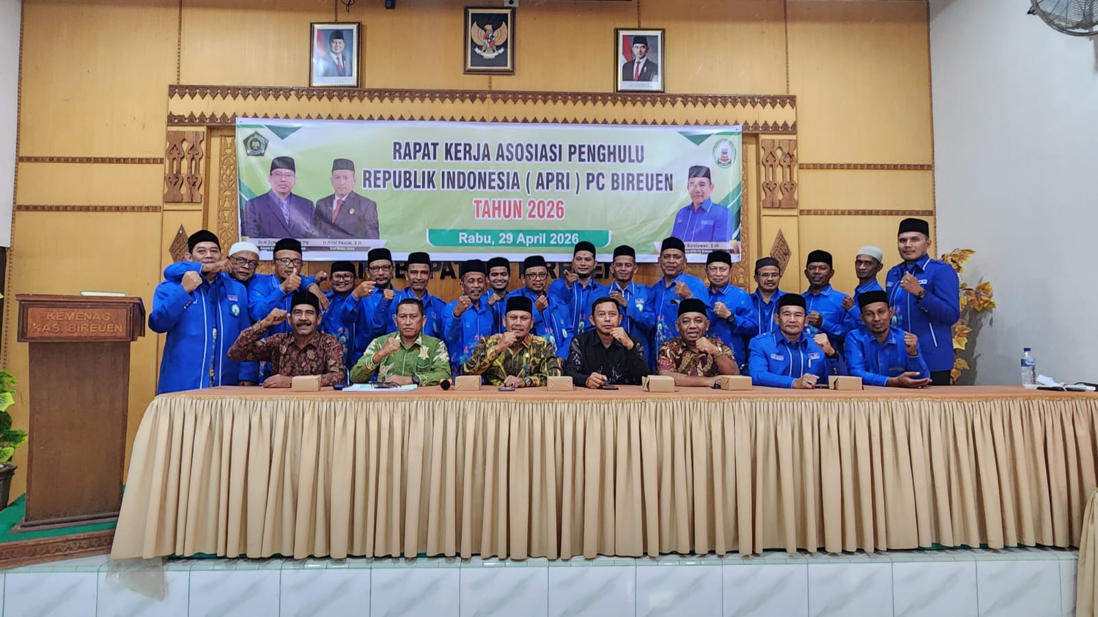 Gelar Rapat Bersama APRI Bireuen, Mukhlis: Penghulu Harus Siap Hadapi Tantangan Zaman
