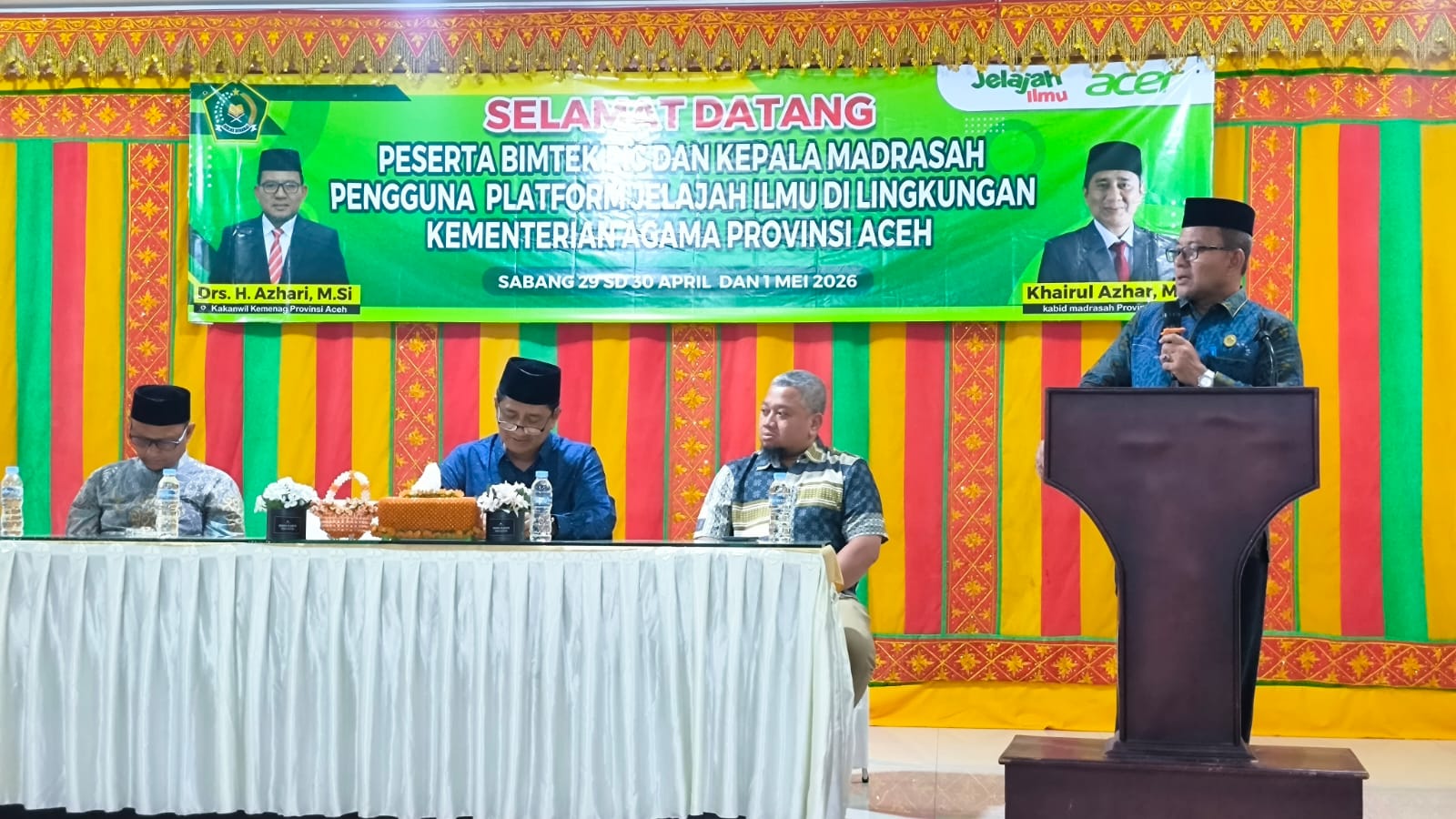Kakanwil Kemenag Aceh Tutup Bimtek Platform Jelajah Ilmu di Sabang, Dorong Madrasah Jadikan Digital sebagai Ladang Amal Jariyah