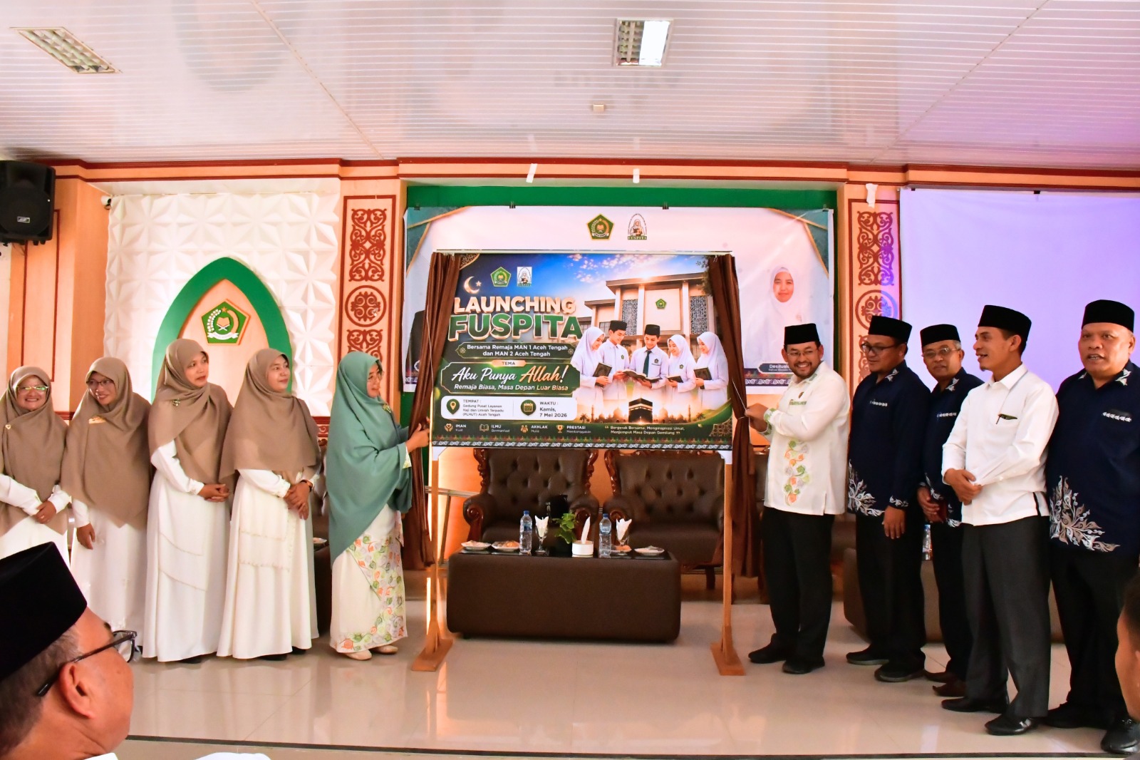 Launching Fuspita Bersama Remaja, Siswa MA di Aceh Tengah Dituntut Istikamah Membaca Al-Qur’an