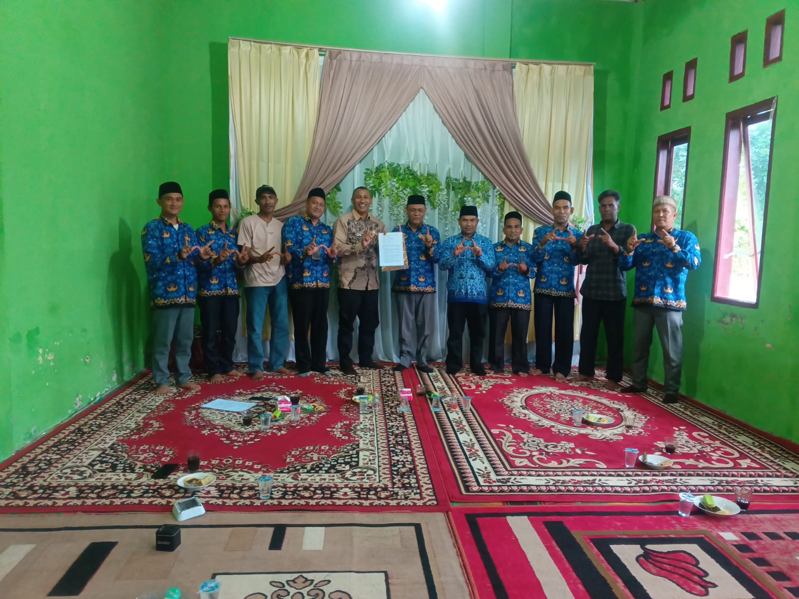 Masyarakat Desa Blang Rakal Wakafkan Sebidang Tanah untuk Wujudkan Asta Protas Kemenag