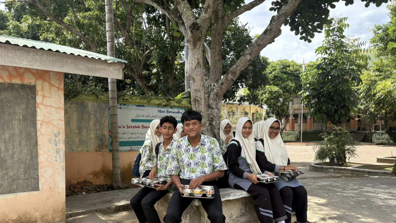 1.559 Siswa Madrasah Sabang Rasakan Manfaat MBG Setiap Hari