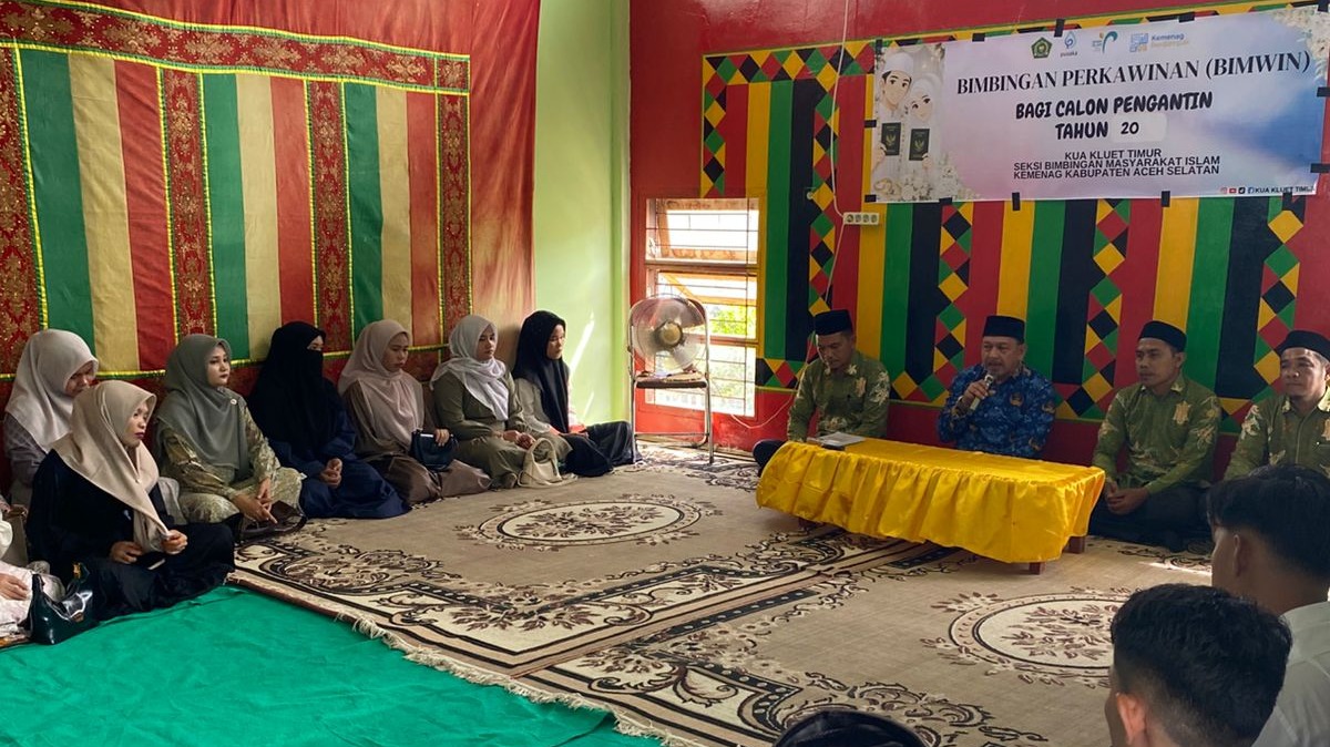 Bimwin KUA Kluet Timur; Empat Pesan Keluarga Bahagia