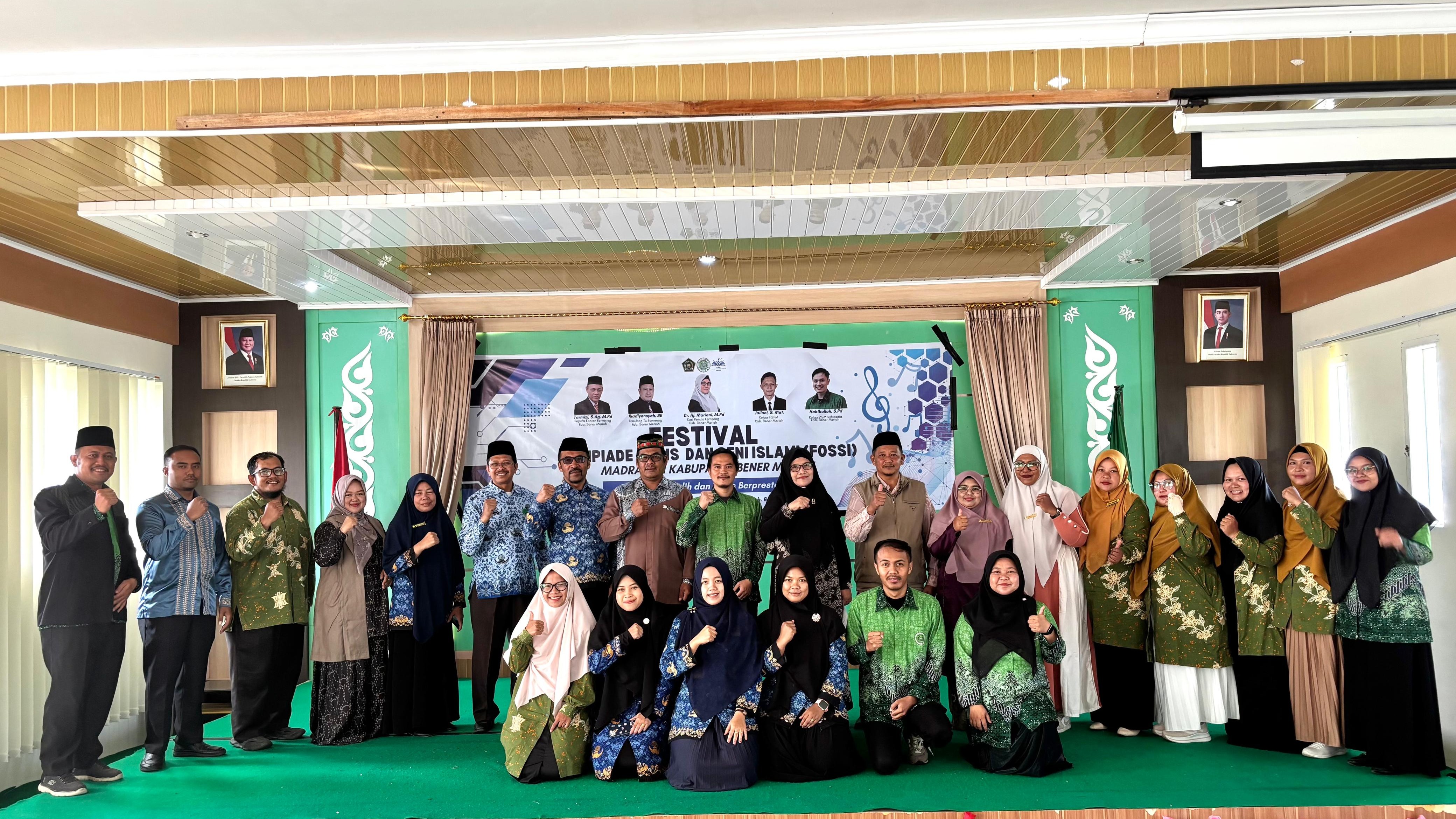 FOSSI Kemenag Bener Meriah: Media Strategis Wadahi Minat dan Bakat Siswa Madrasah