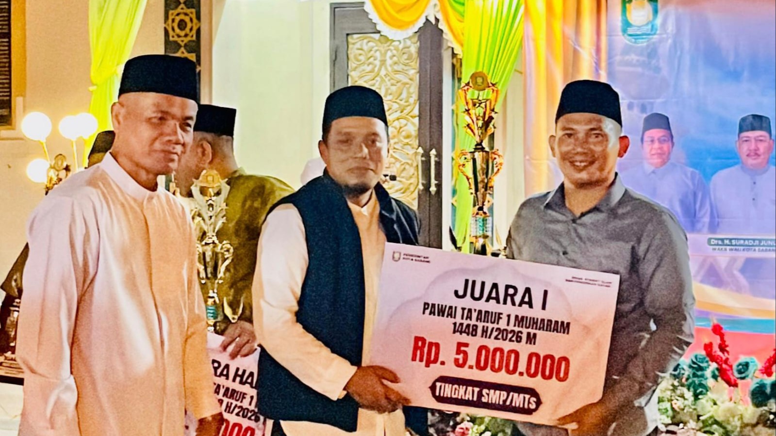 Di Sabang, MIN dan MTsN Juara I, MAN Juara II Pawai Taaruf 1448 H