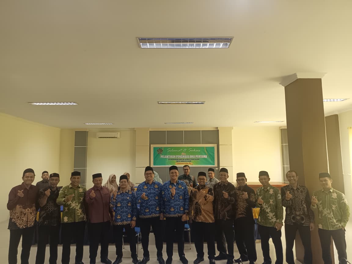 Resmi Dilantik, Penghulu Ahli Pertama Siap Tingkatkan Layanan Nikah dan Keagamaan Warga