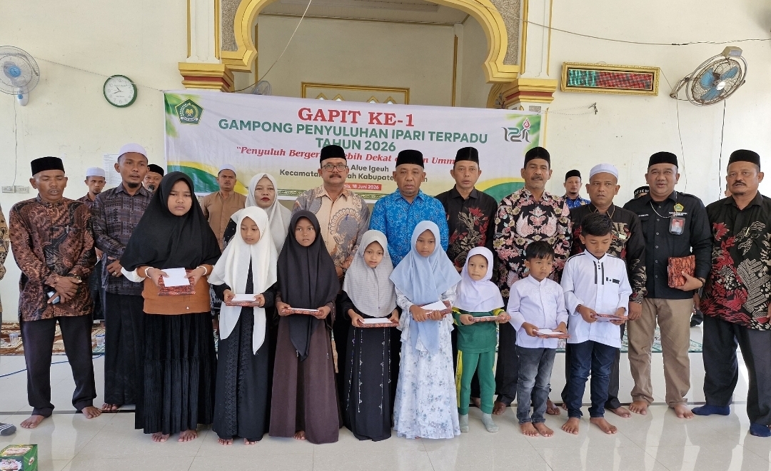 IPARI Bireuen Gelar GAPIT di Alue Igeuh, Perkuat Pembinaan Keagamaan dan Sosial Masyarakat