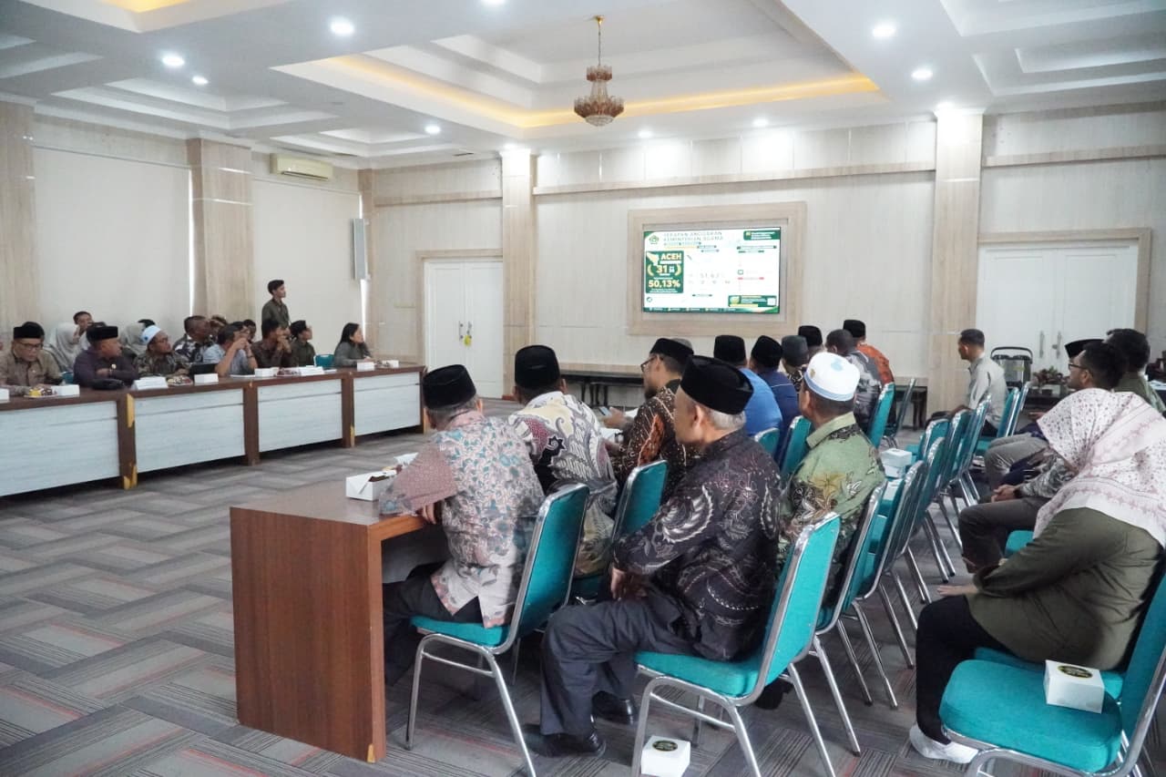 Kakanwil Kemenag Aceh Ingatkan Satker Jaga Kualitas Pengelolaan Anggaran