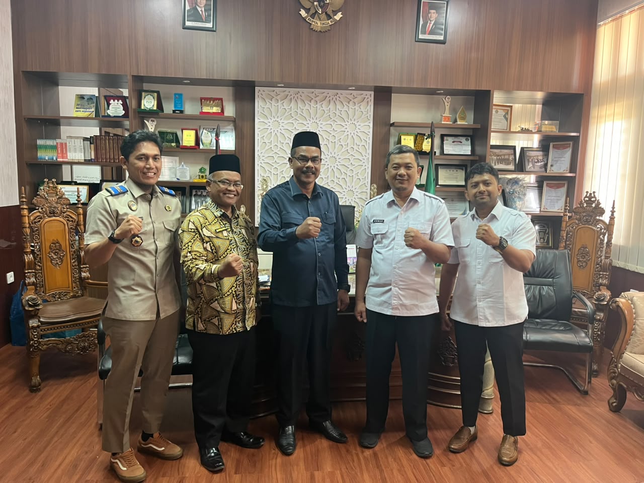 Bersinergi, Kemenag Aceh Utara Percepat Sertifikasi Tanah Wakaf