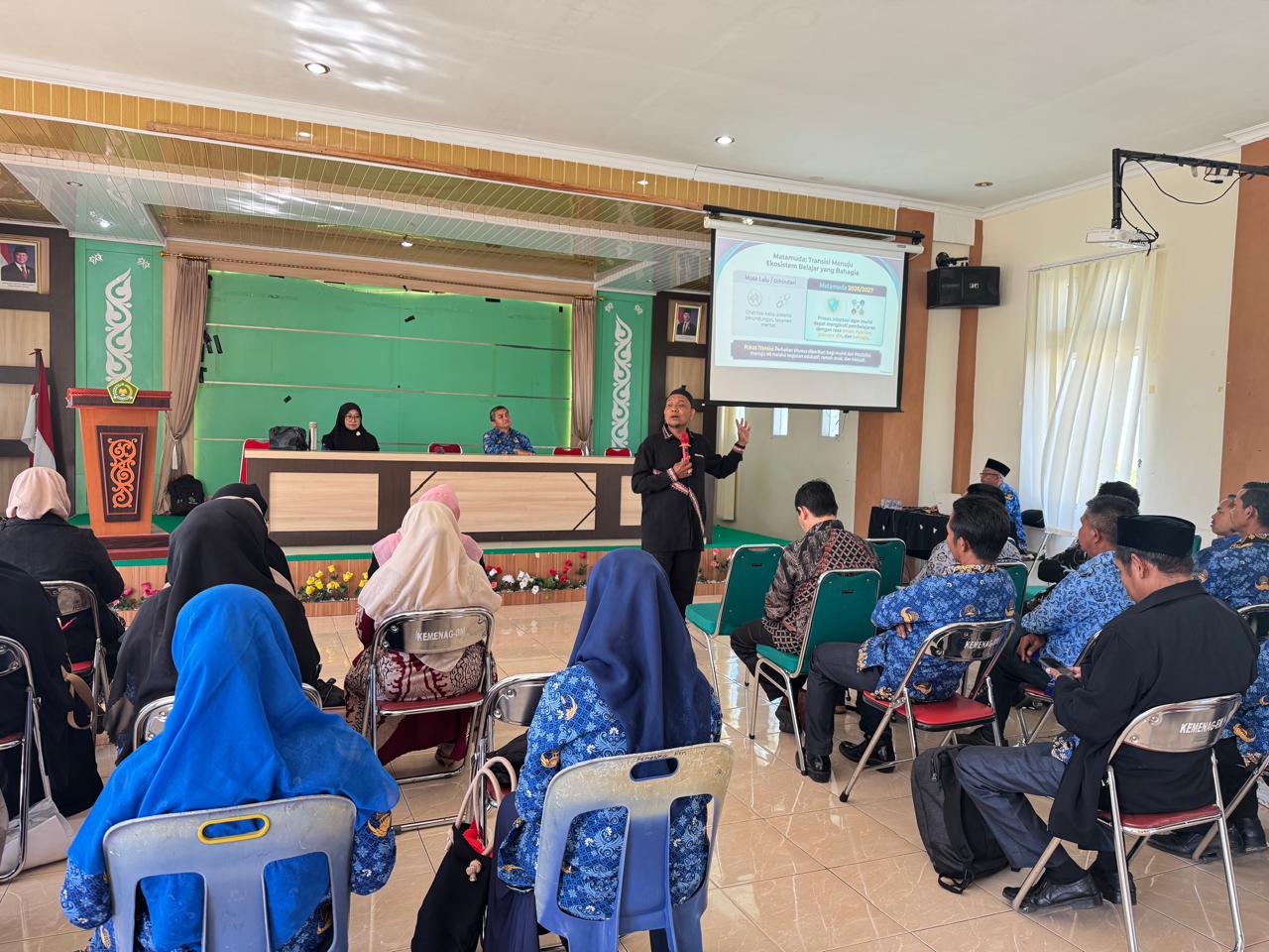 Kemenag Bener Meriah Sosialisasikan Matamuda dan Perkuat Pengelolaan Madrasah