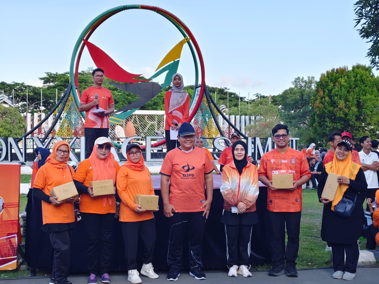 Kanwil Kemenag Aceh Sukseskan Senam Masyarakat dan Penguatan Komitmen Sensus Ekonomi 2026