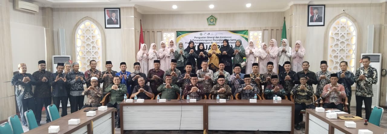 Kerja Sama Program KUA PEU, Kakanwil Azhari Harap Bisa Jadi Contoh, dari Mustahik Jadi Muzakki