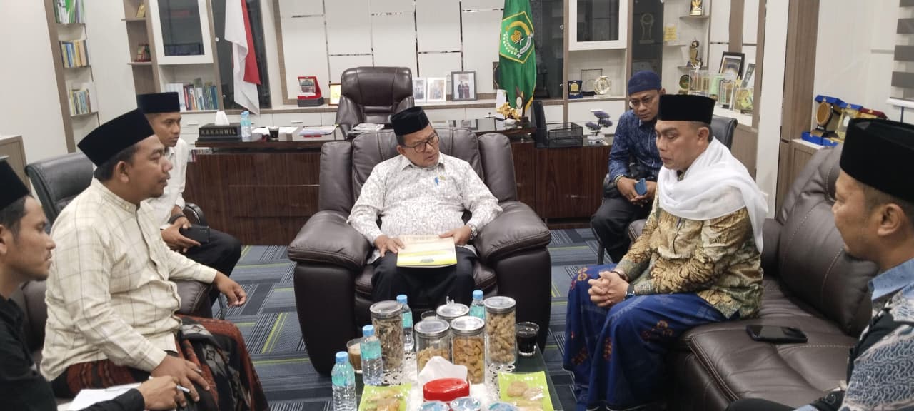 Kemenag Aceh dan HUDA Jajaki Kerja Sama Pembinaan Generasi Muda
