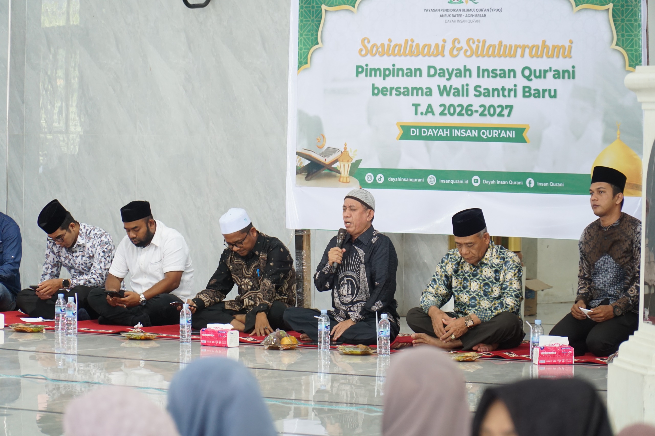 Ratusan Santri Baru Dayah Insan Qurani Mulai Masuk Asrama