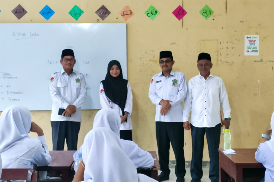 Kakankemenag Aceh Timur Tinjau Sarana Prasarana MAN 1, Dorong Peningkatan Mutu Pendidikan