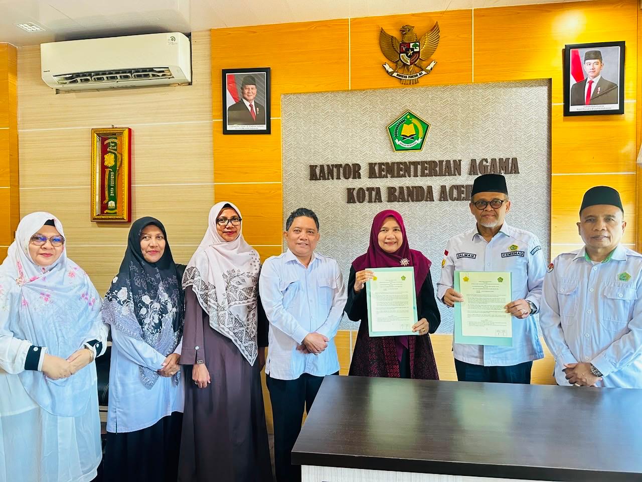 Kemenag Banda Aceh dan RSGM USK Bersinergi Perkuat Layanan Rohani bagi Pasien