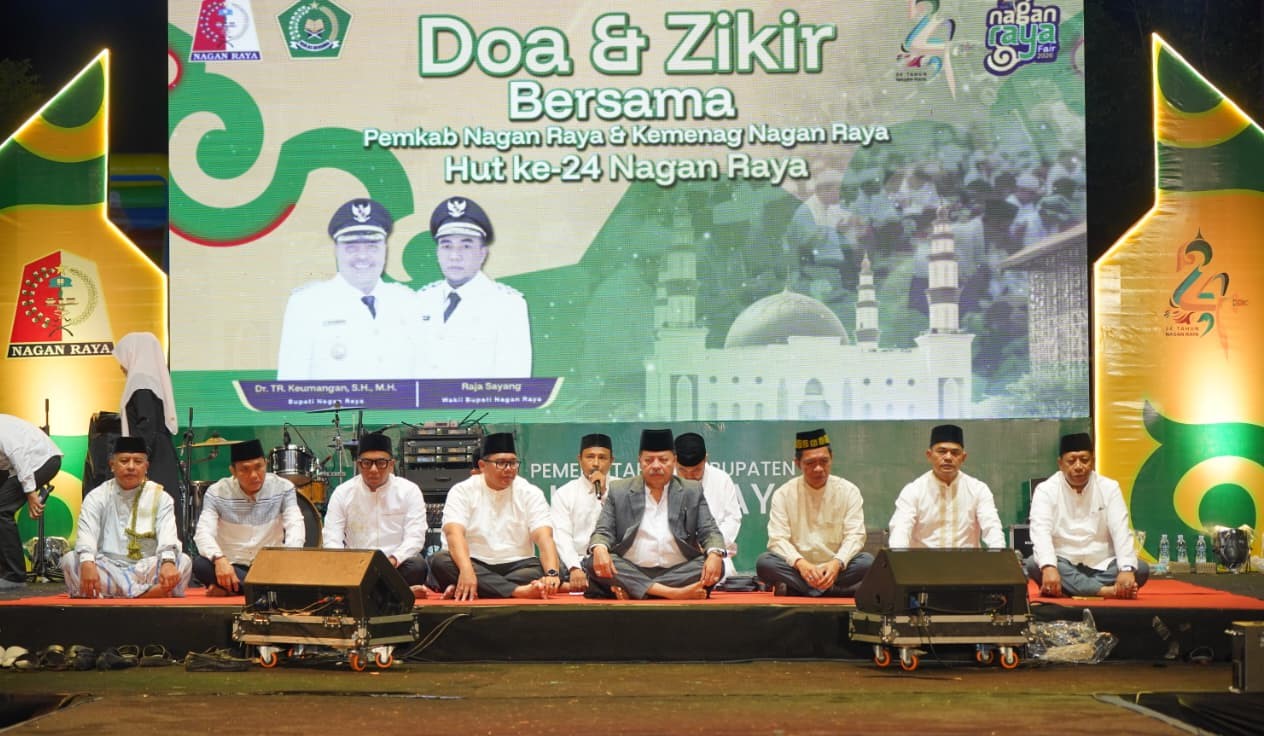 Zikir Bersama Sempurnakan Peringatan HUT ke-24 Kabupaten Nagan Raya