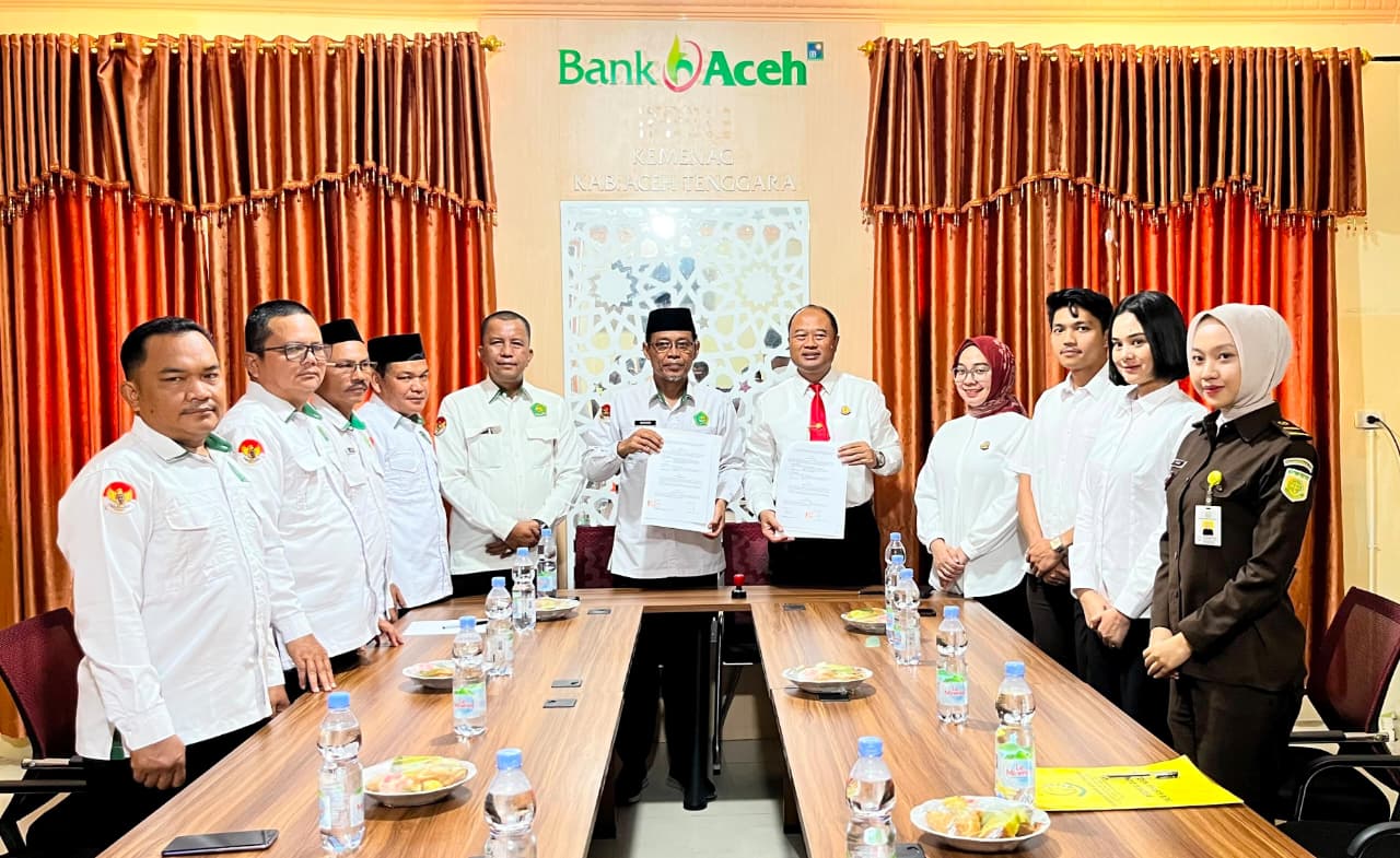 Kemenag Aceh Tenggara dan Kejaksaan Negeri Perkuat Sinergi Melalui Penandatanganan MoU Bidang Hukum