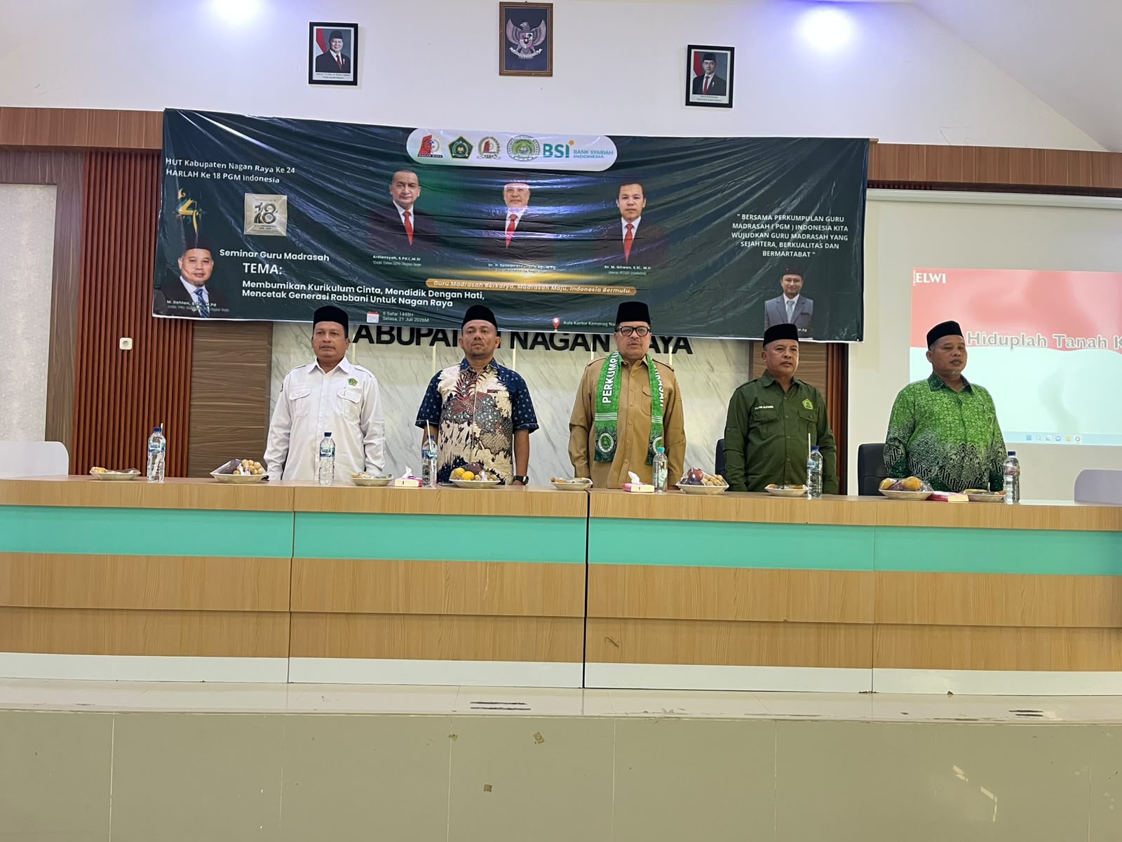 Bupati Nagan Raya Buka Seminar Guru Madrasah, Dorong Implementasi Kurikulum Cinta untuk Cetak Generasi Rabbani