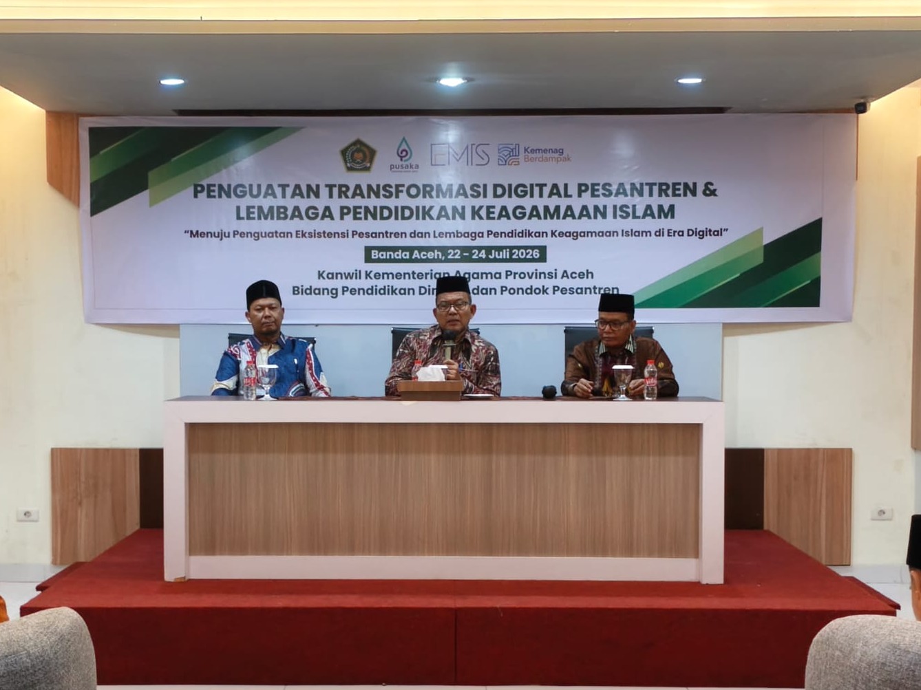 Kakanwil Kemenag Aceh Dorong Pesantren Adaptif di Era Digital, Tetap Berakar pada Tradisi