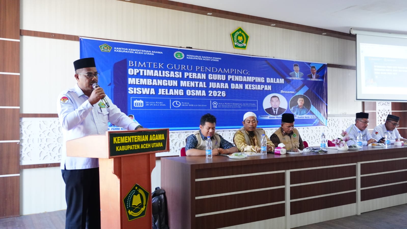 PGMNI Aceh Utara Gelar Bimtek Optimalisasi Peran Guru Pendamping Jelang OSMA 2026