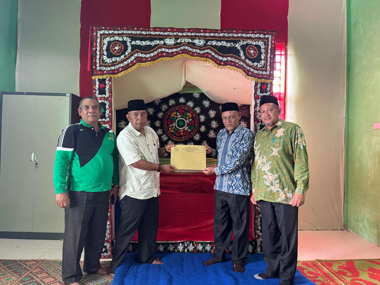 Kakankemenag Bener Meriah Antar Tugas Kepala KUA Kecamatan Syiah Utama, Tekankan Tertib Administrasi dan Peningkatan Kinerja