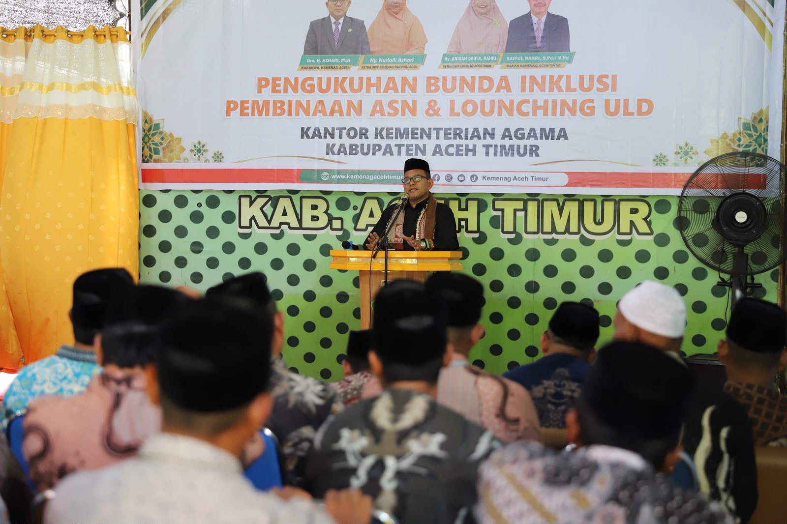 Kakanwil Kemenag Aceh Tekankan Penegakan Disiplin dan Integritas ASN di Aceh Timur