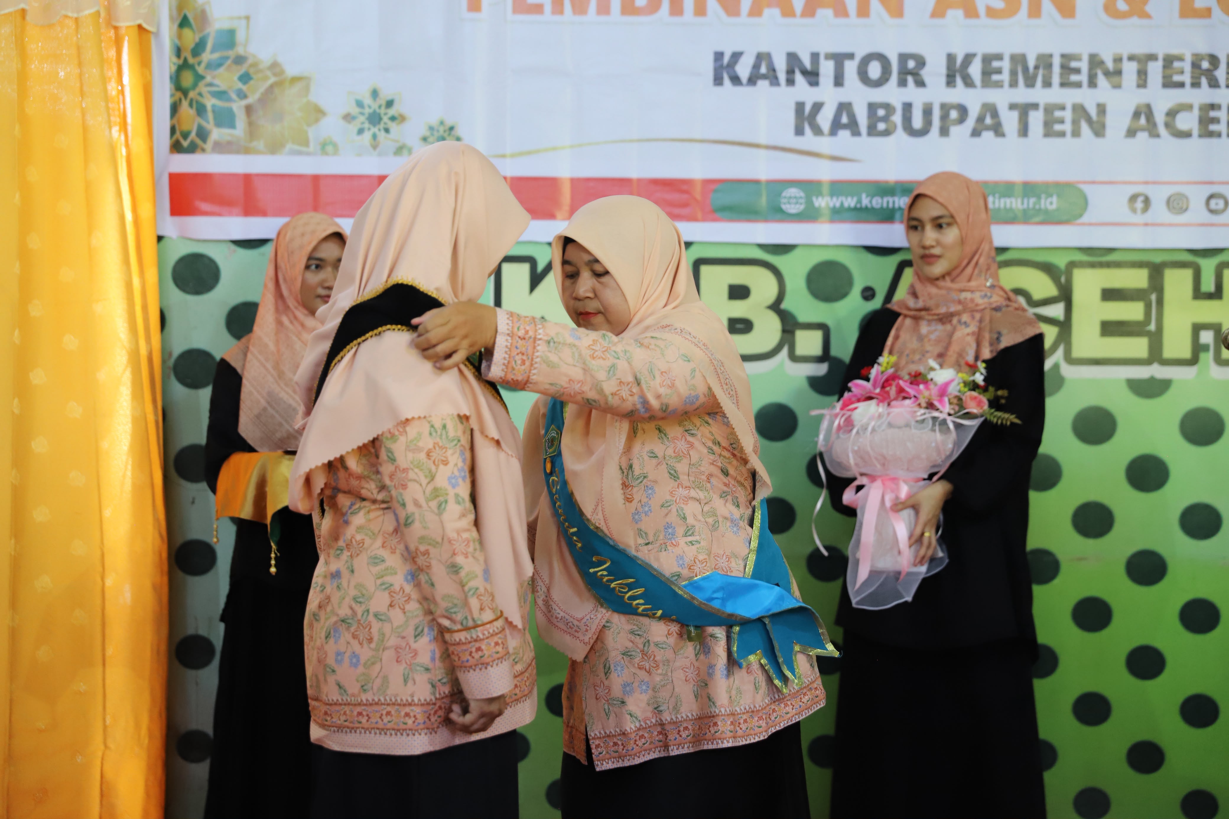 Bunda Inklusi Kanwil Kemenag Aceh Kukuhkan Bunda Inklusi Aceh Timur