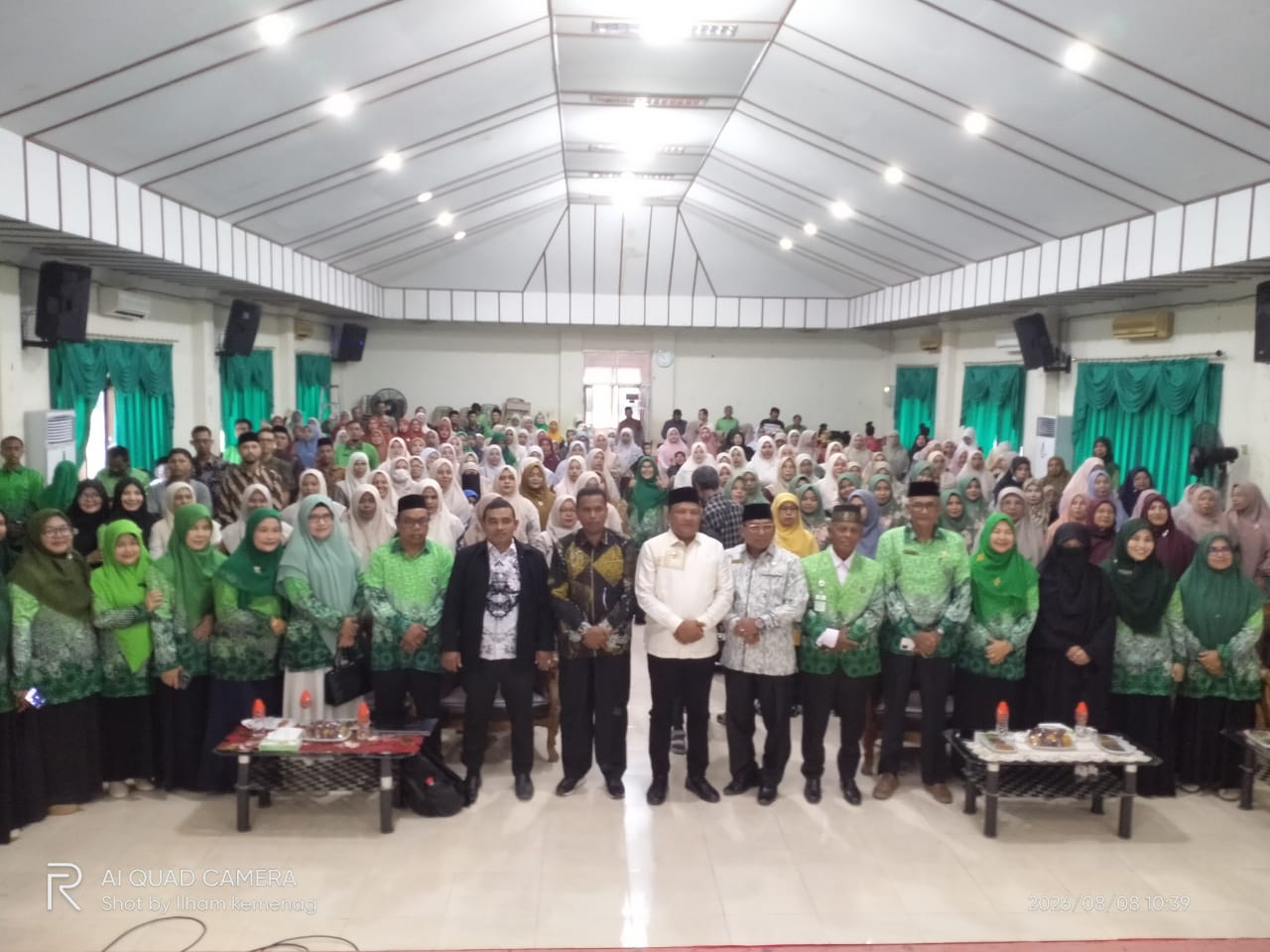 Seminar Harlah PGM, Kakankemenag Bireuen Ajak Guru Mendidik dengan Penuh Cinta