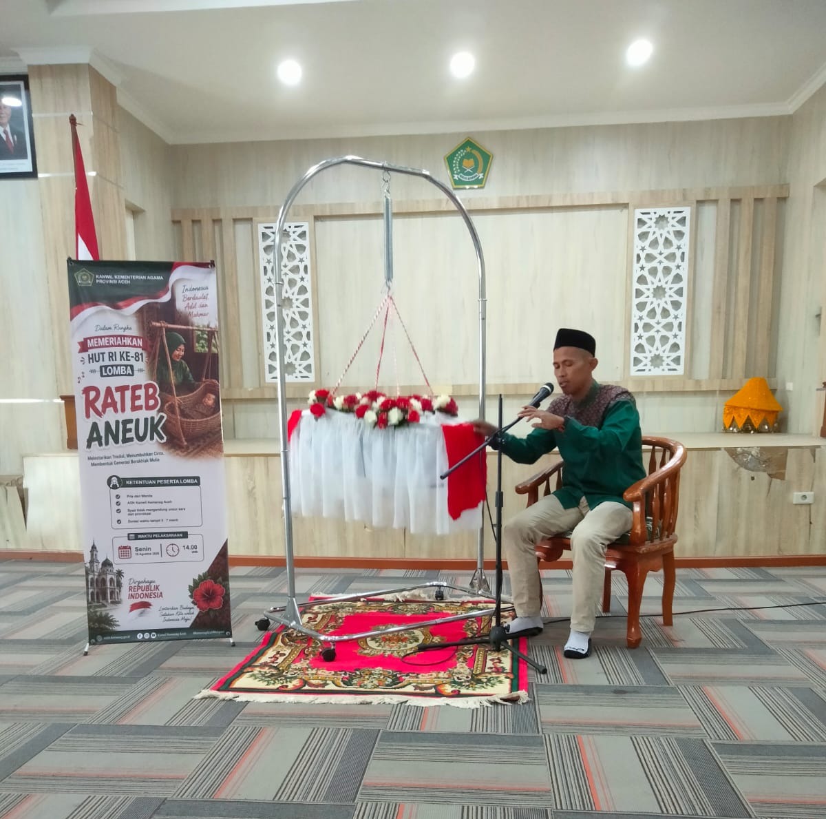 Semarak HUT RI 2026, Kanwil Kemenag Aceh Gelar Lomba Rateb Aneuk; Hidupkan Tradisi, Menguatkan Moderasi