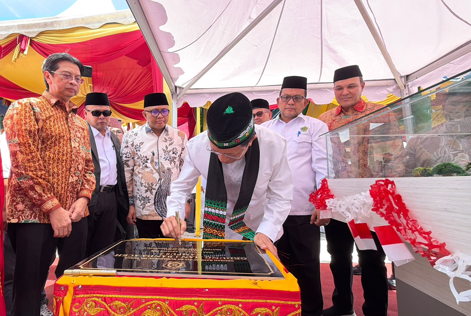 Menag Nasaruddin Umar Pastikan Penambahan Gedung Baru MAN 1 Banda Aceh