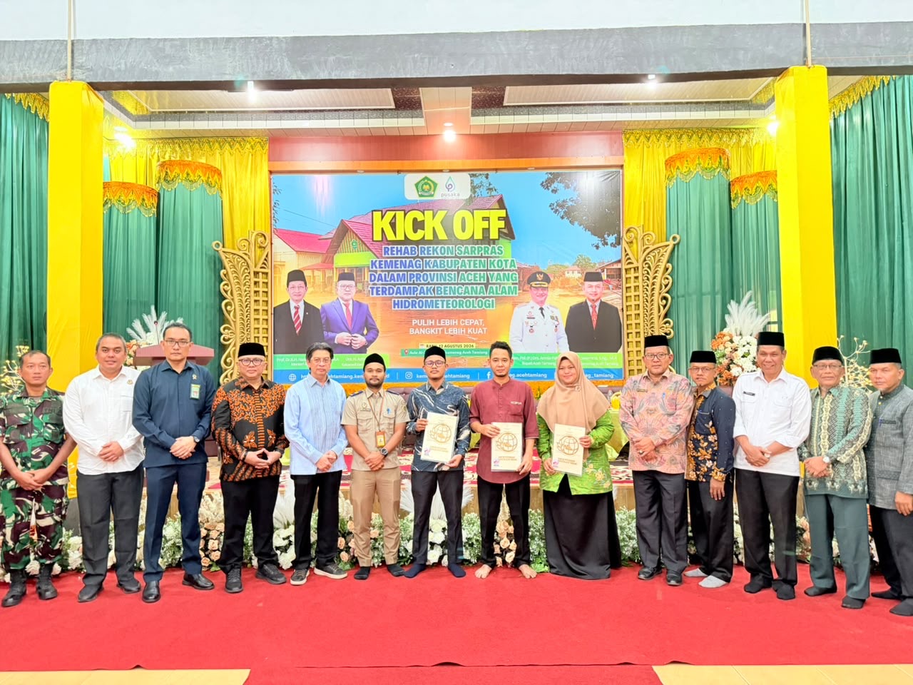 Kemenag Mulai Rehab Rekon Pascabencana di Aceh, Tekankan Sinergi dan Akuntabilitas