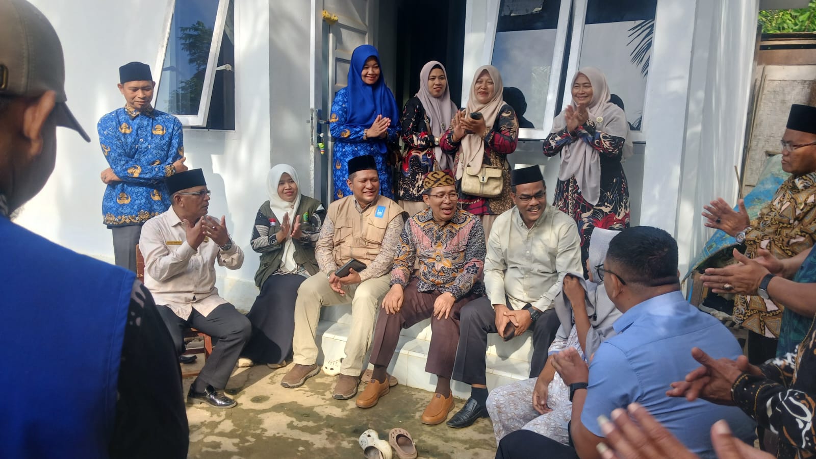 Pastikan Manfaat Zakat Tepat Sasaran, Dirzawa Kemenag RI dan Kakankemenag Tinjau Rumah Mustahik di Aceh Utara