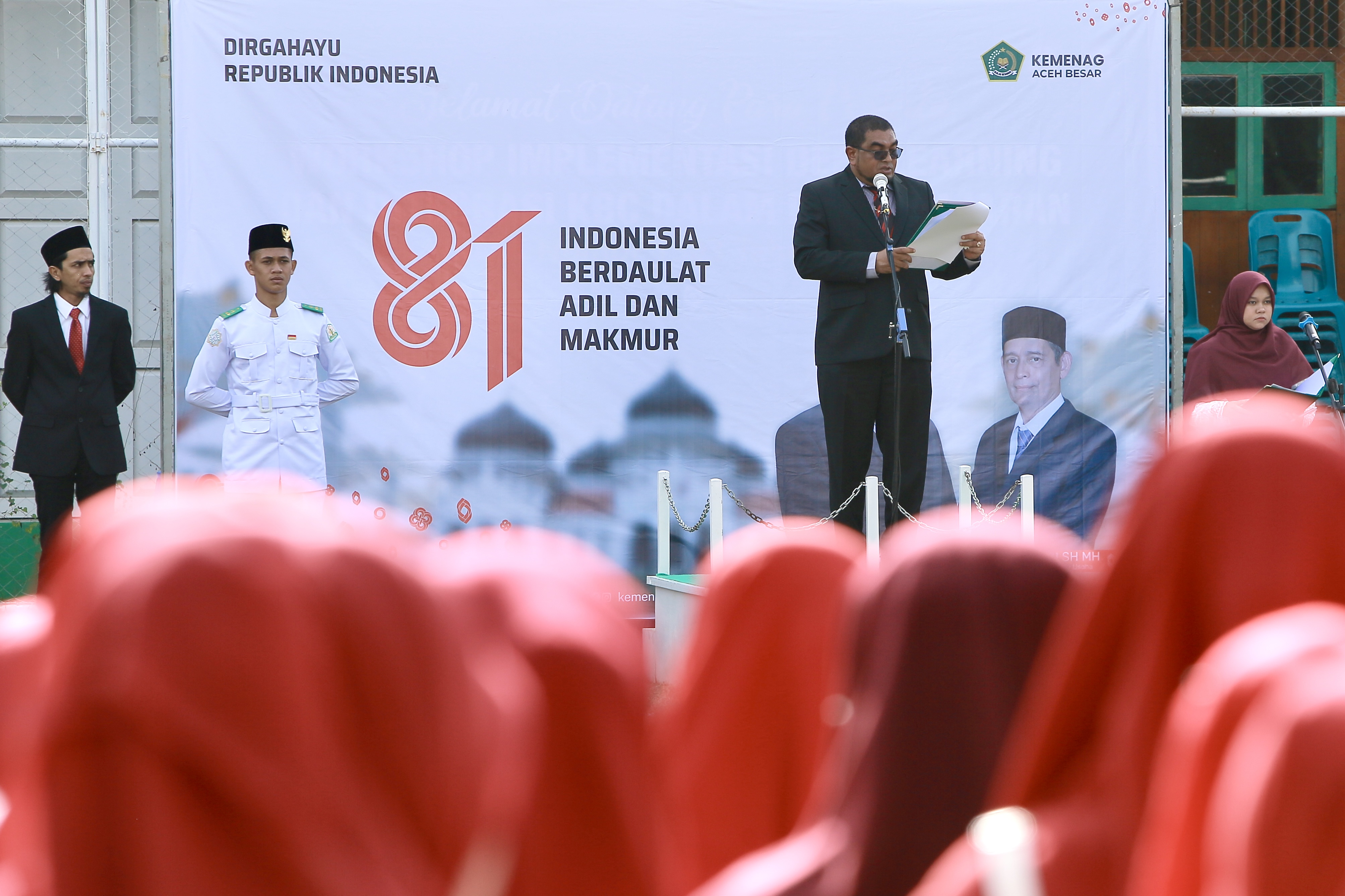 HUT ke-81 RI, Kakankemenag Aceh Besar: Jangan Sampai Kemajuan Teknologi Bikin Manusia Hilang Hati Nurani