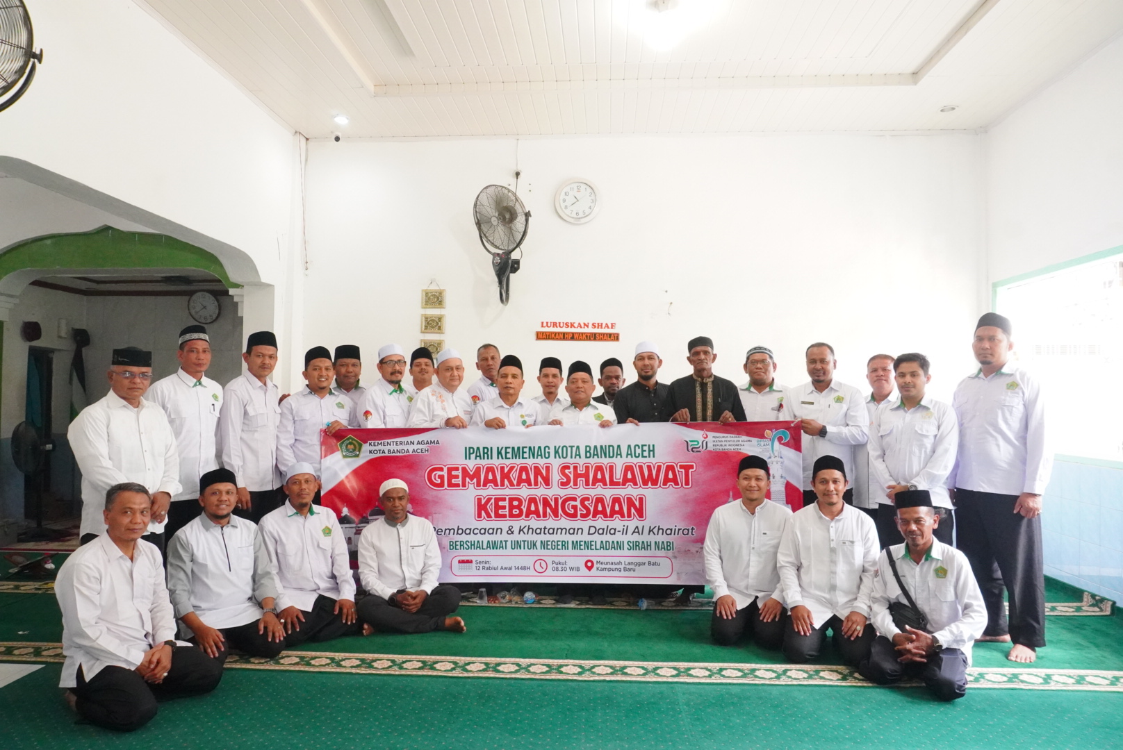 Kemenag Banda Aceh Bersama IPARI Gelar Gerakan Shalawat Kebangsaan