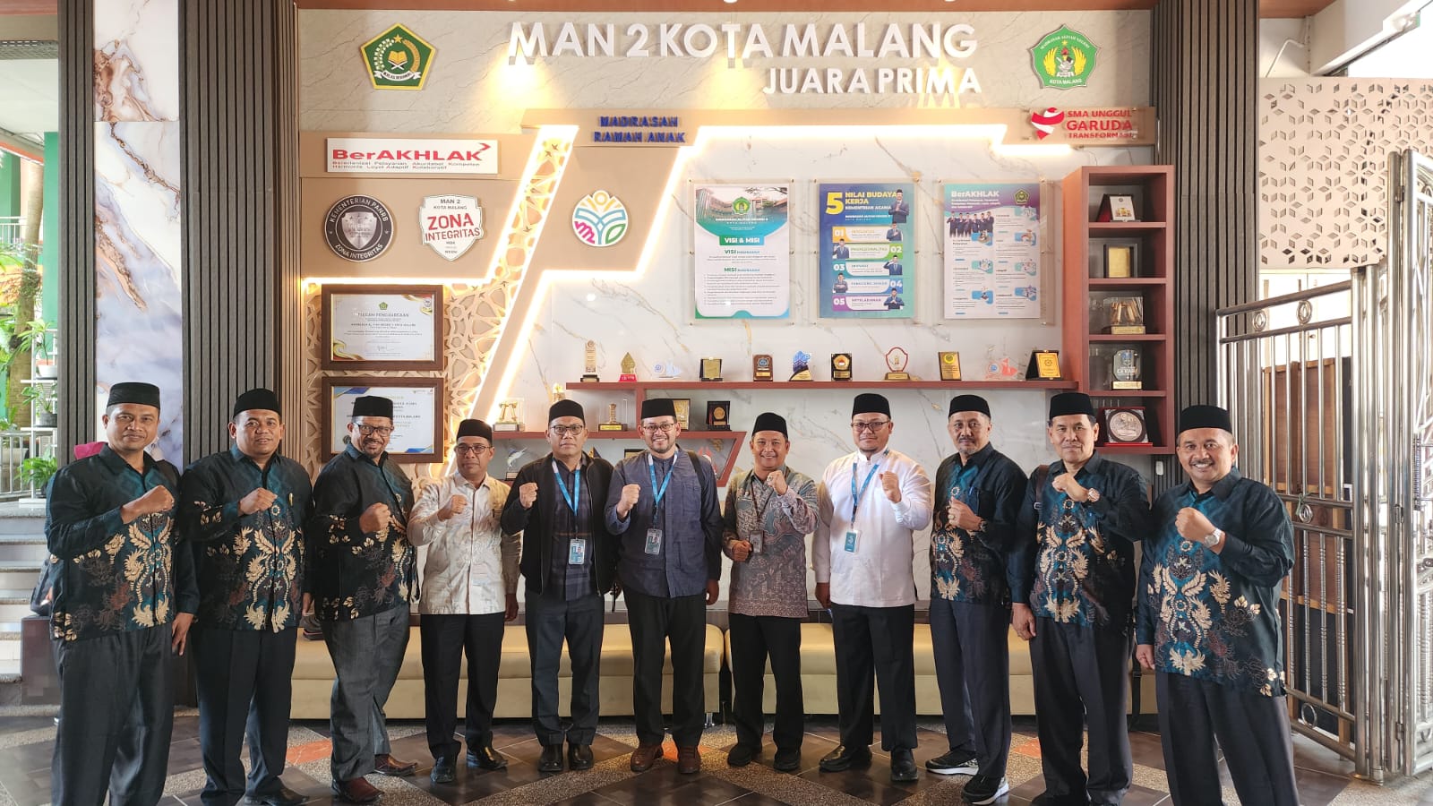 Gali Inovasi Madrasah Unggul, Kemenag Aceh Tengah dan Aceh Barat Studi Tiru ke Malang