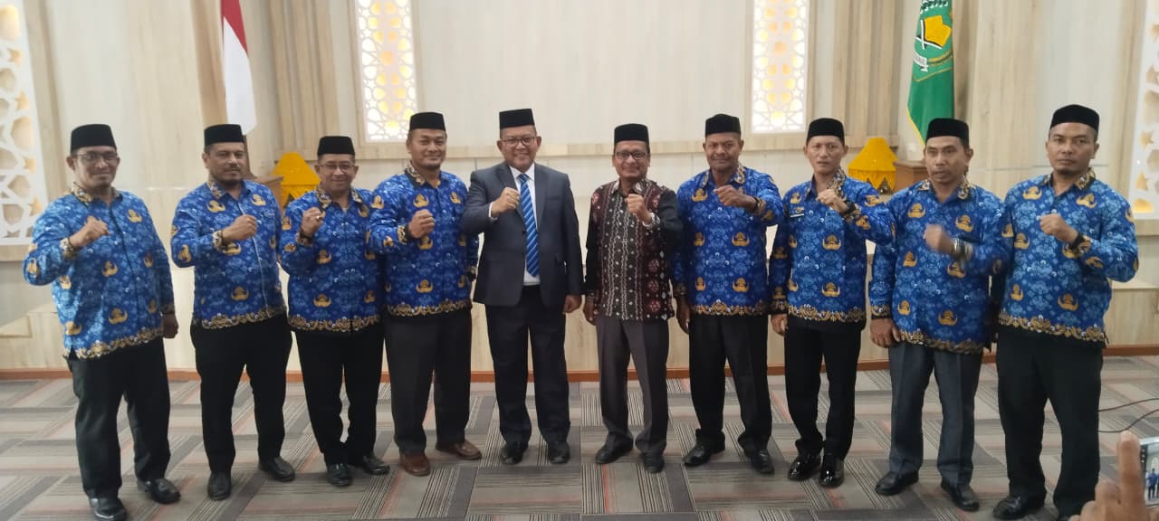 Delapan Kepala KUA Nagan Raya Dirotasi, Kankemenag Tekankan Penguatan Pelayanan