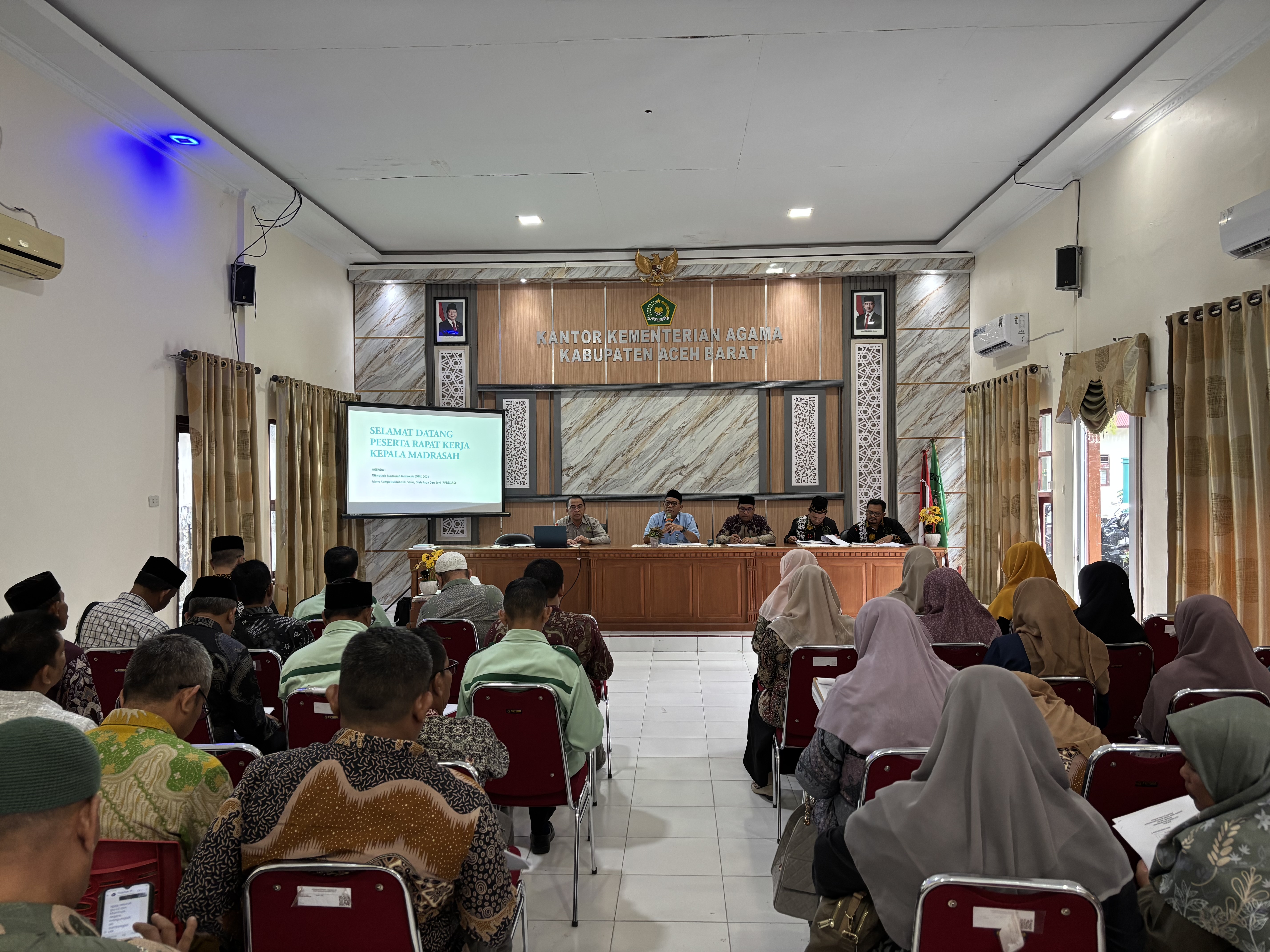 Kemenag Aceh Barat Matangkan Persiapan OMI, APRESIASI, dan TKA Madrasah Tahun 2026