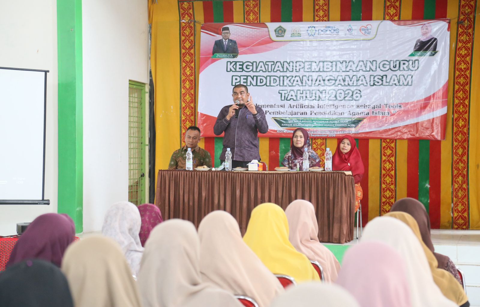 Guru PAI Aceh Besar Dibekali Keterampilan AI sebagai Tools Pembelajaran