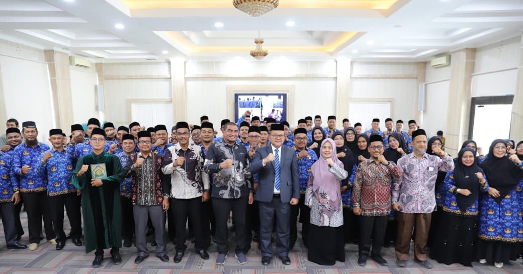 Ini, 70 Pejabat yang Dilantik Kakanwil Kemenag Aceh