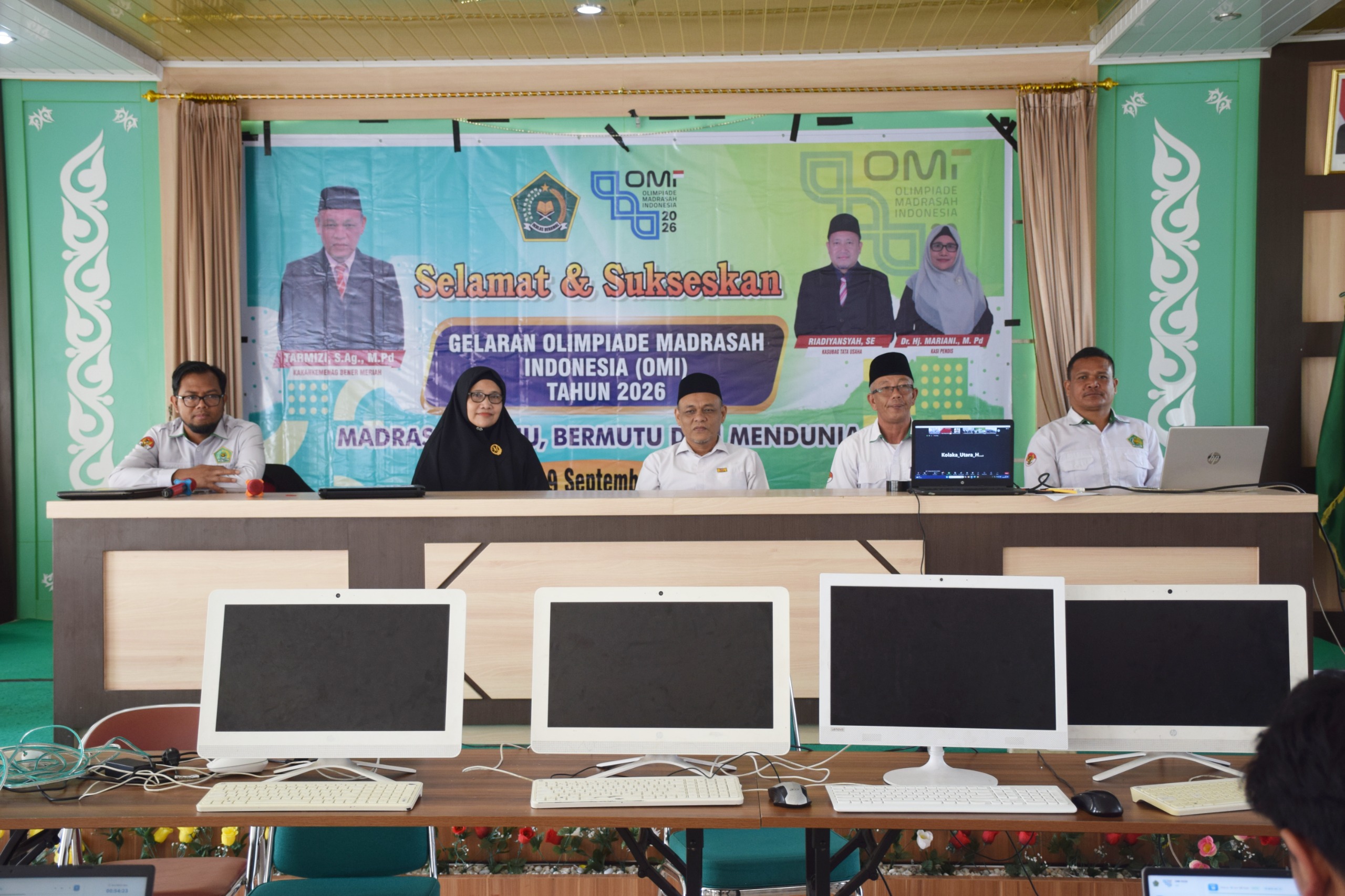 OMI 2026 Resmi Dimulai, Kakankemenag Bener Meriah Dorong Peserta Tampil Percaya Diri