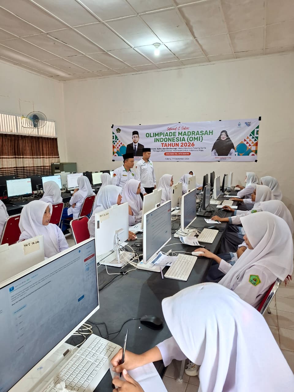 Kakankemenag Aceh Jaya Pastikan OMI Berjalan Optimal, Dorong Siswa Tembus Tingkat Provinsi hingga Nasional